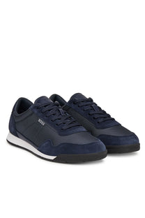 BOSS Black Titanium Sl_sdtxny Trainer Navy Boss Footwear