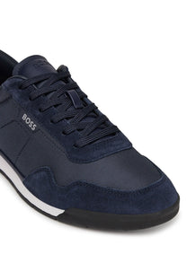 BOSS Black Titanium Sl_sdtxny Trainer Navy Boss Footwear