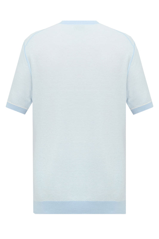 Boss H-janfranco Knitwear Light Pastel Blue