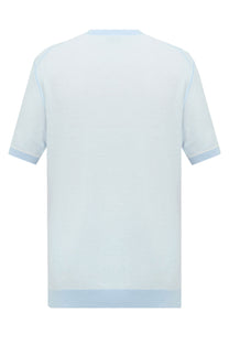 Boss H-janfranco Knitwear Light Pastel Blue Boss Black