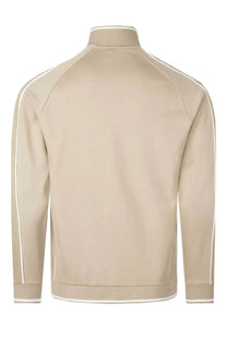 Boss Tracksuit Jacket Light Beige BOSS Black
