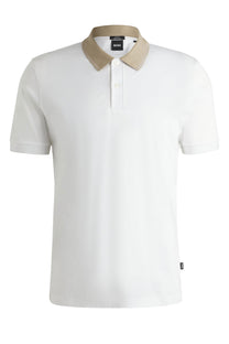 Boss H-Phillipson 199 Polo Shirt Natural Boss Black