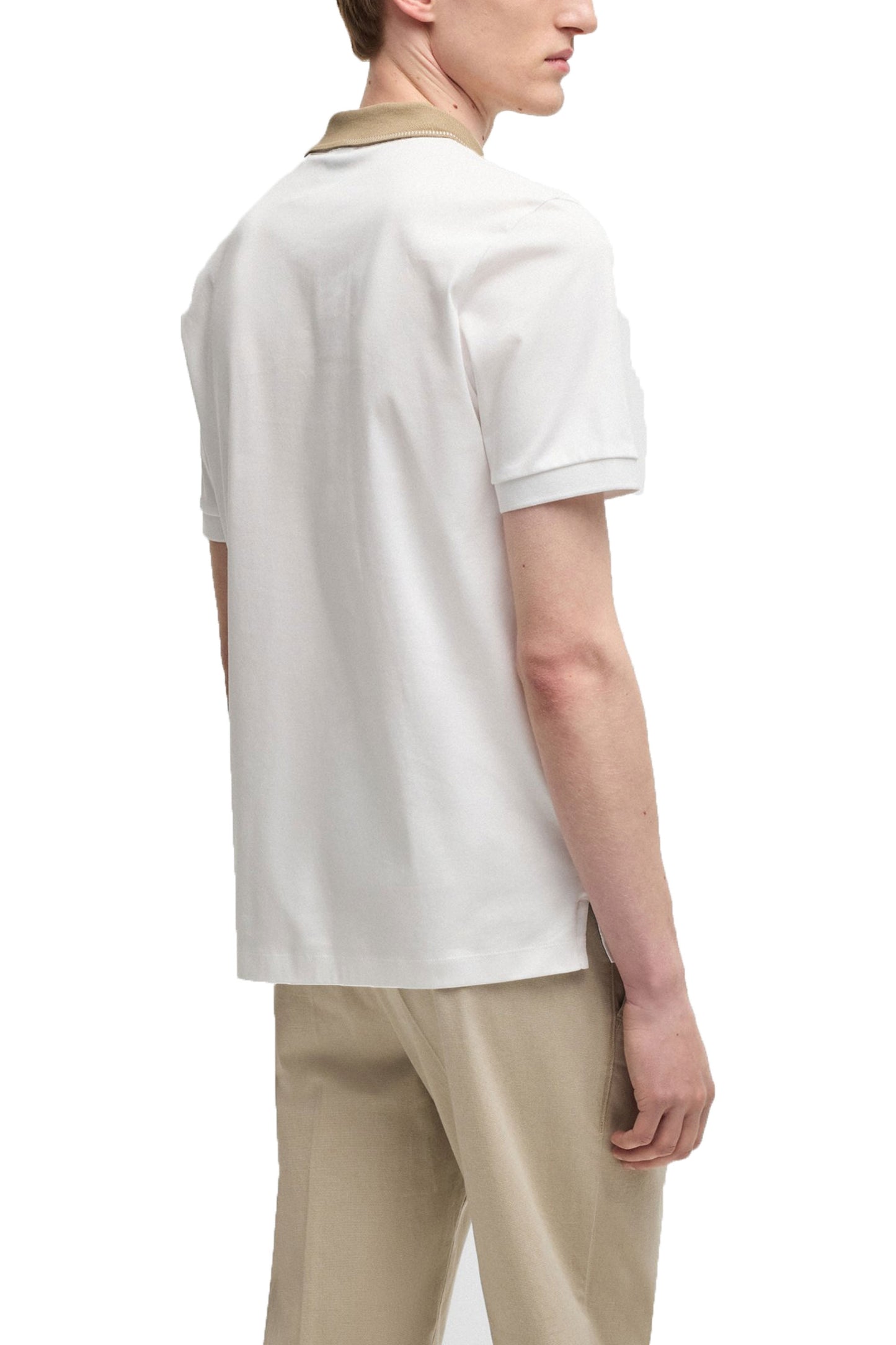 Boss H-phillipson 199 Polo Shirt Natural