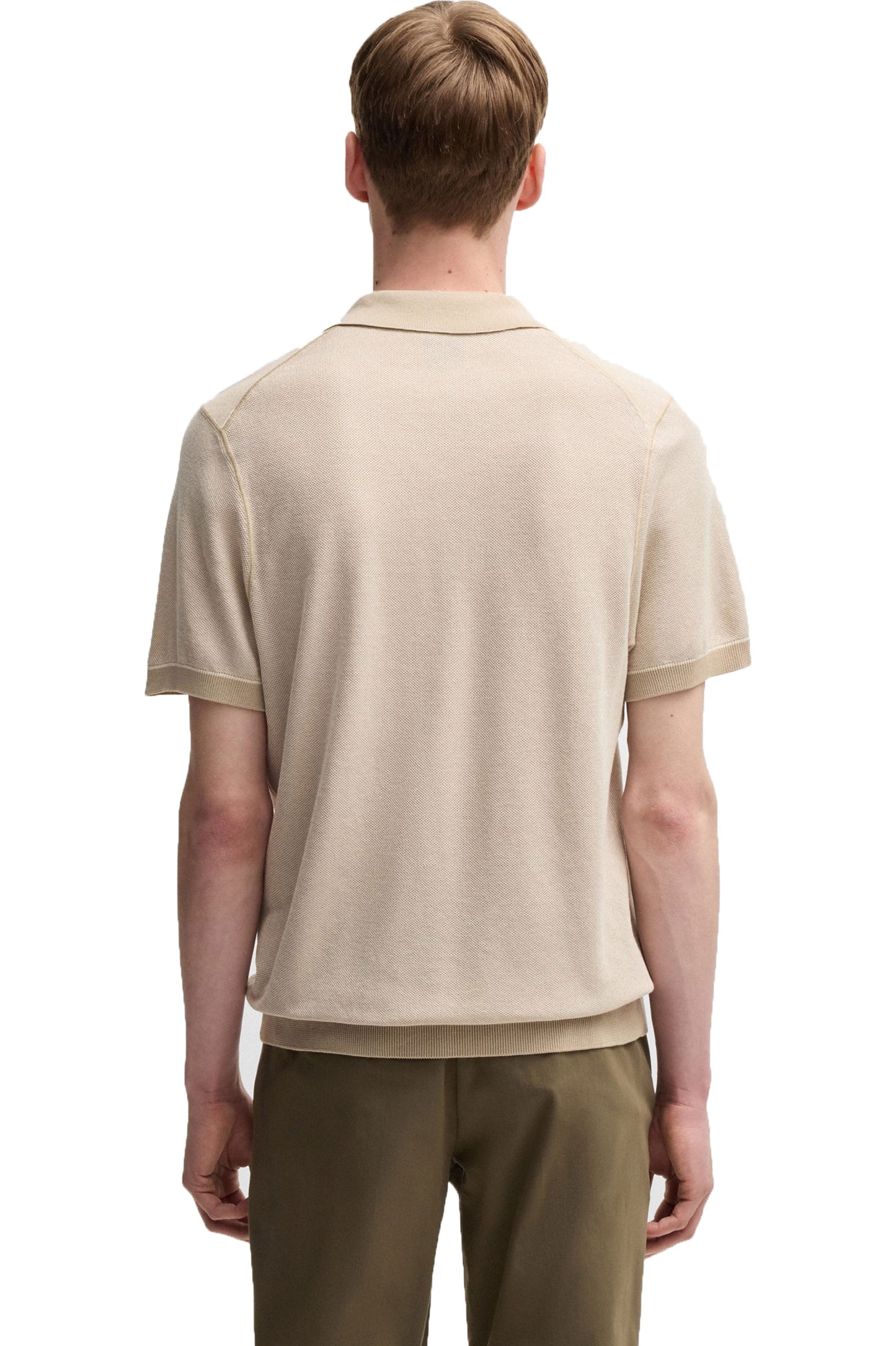 Boss H-jianluca Polo Shirt Open White