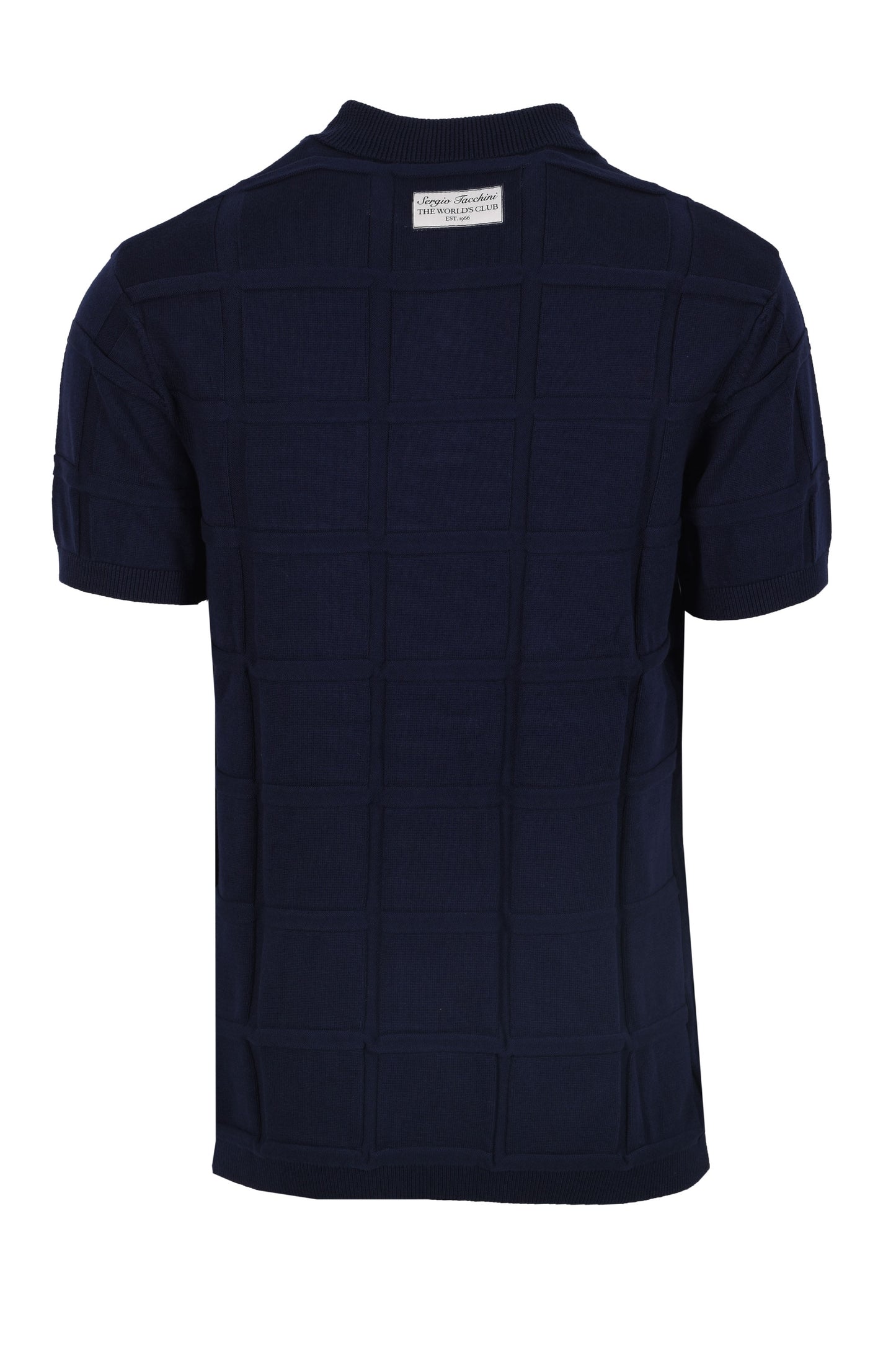 Sergio Tacchini Lorenzo Half Zip Polo Maritime Blue