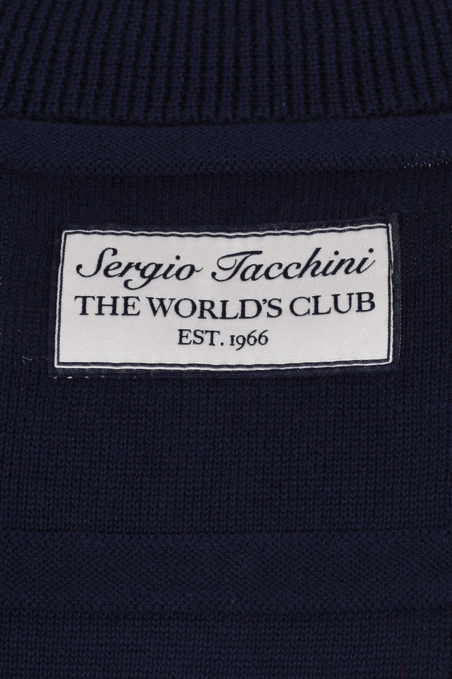 Sergio Tacchini Lorenzo Half Zip Polo Maritime Blue
