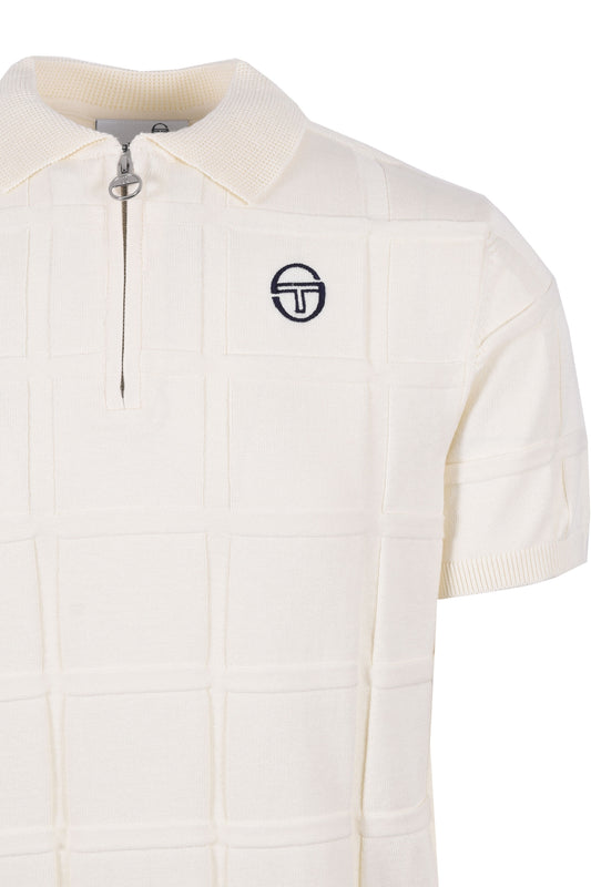 Sergio Tacchini Lorenzo Half Zip Polo Gardenia