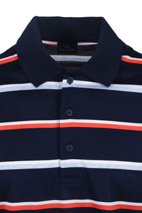 Paul And Shark Polo Stripe Navy/Red Paul & Shark
