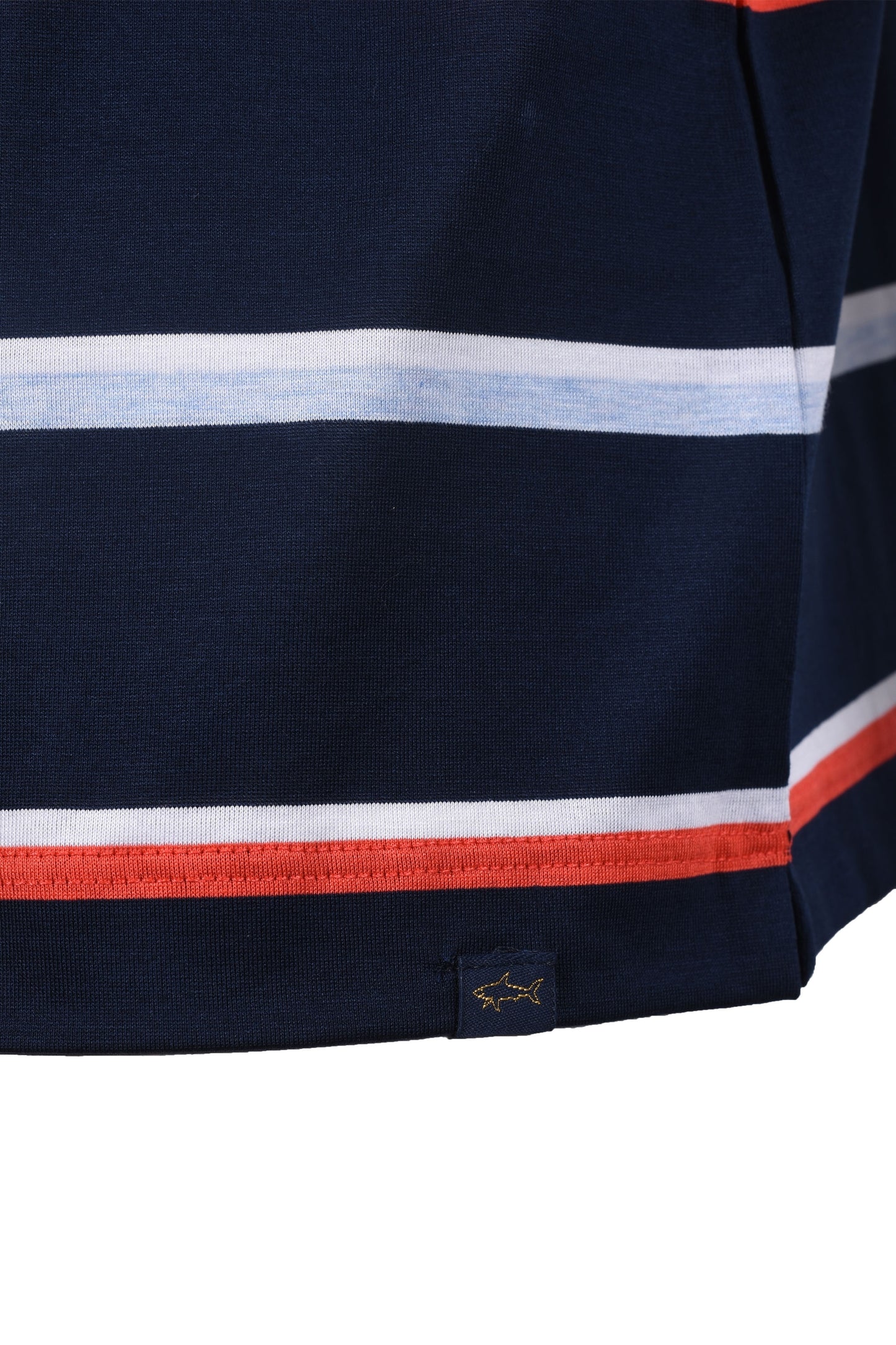 Paul And Shark Polo Stripe Navy/Red