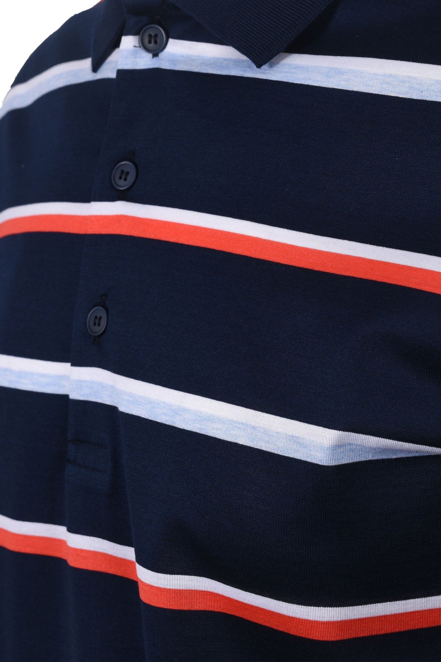 Paul And Shark Polo Stripe Navy/Red