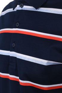 Paul And Shark Polo Stripe Navy/Red Paul & Shark
