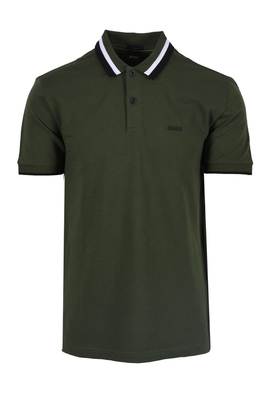Boss Paddy Ap Heritage Polo Open Green