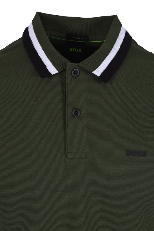 Boss Paddy Ap Heritage Polo Open Green