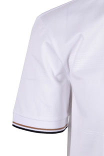Boss Philix Pima Polo White Boss Green