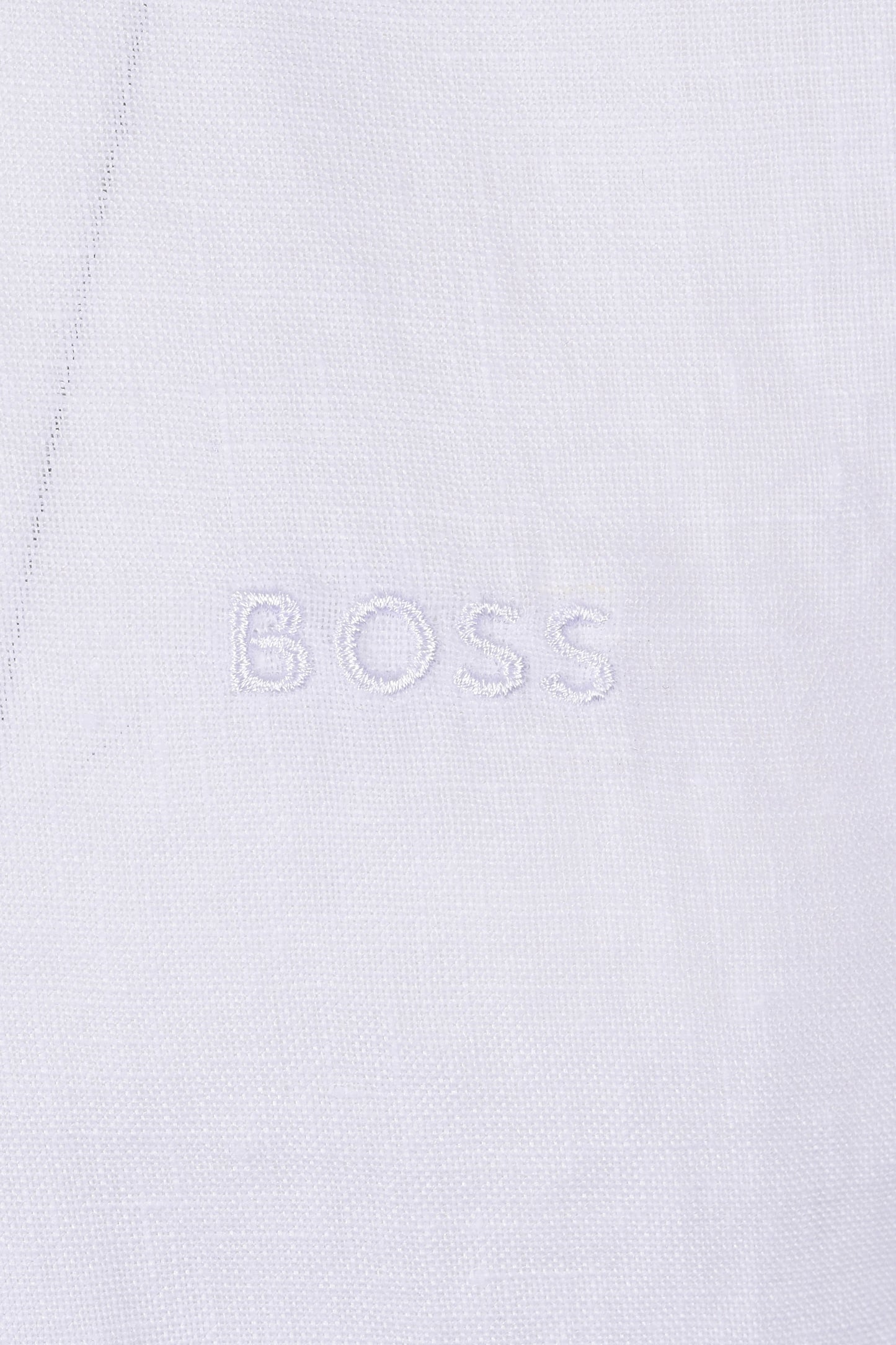 Boss H-roan-bd-e-c1-243 Linen Shirt White