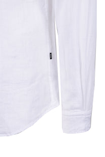Boss H-roan-bd-e-c1-243 Linen Shirt White Boss Black