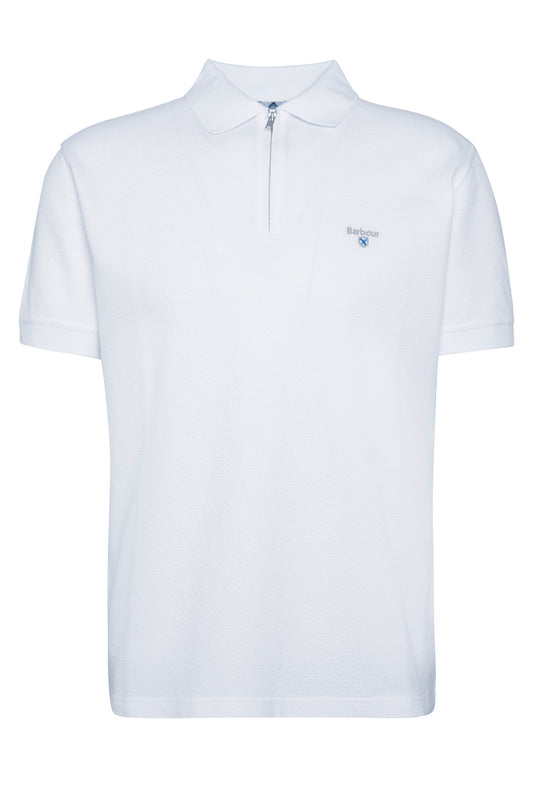Barbour Hingham Polo White