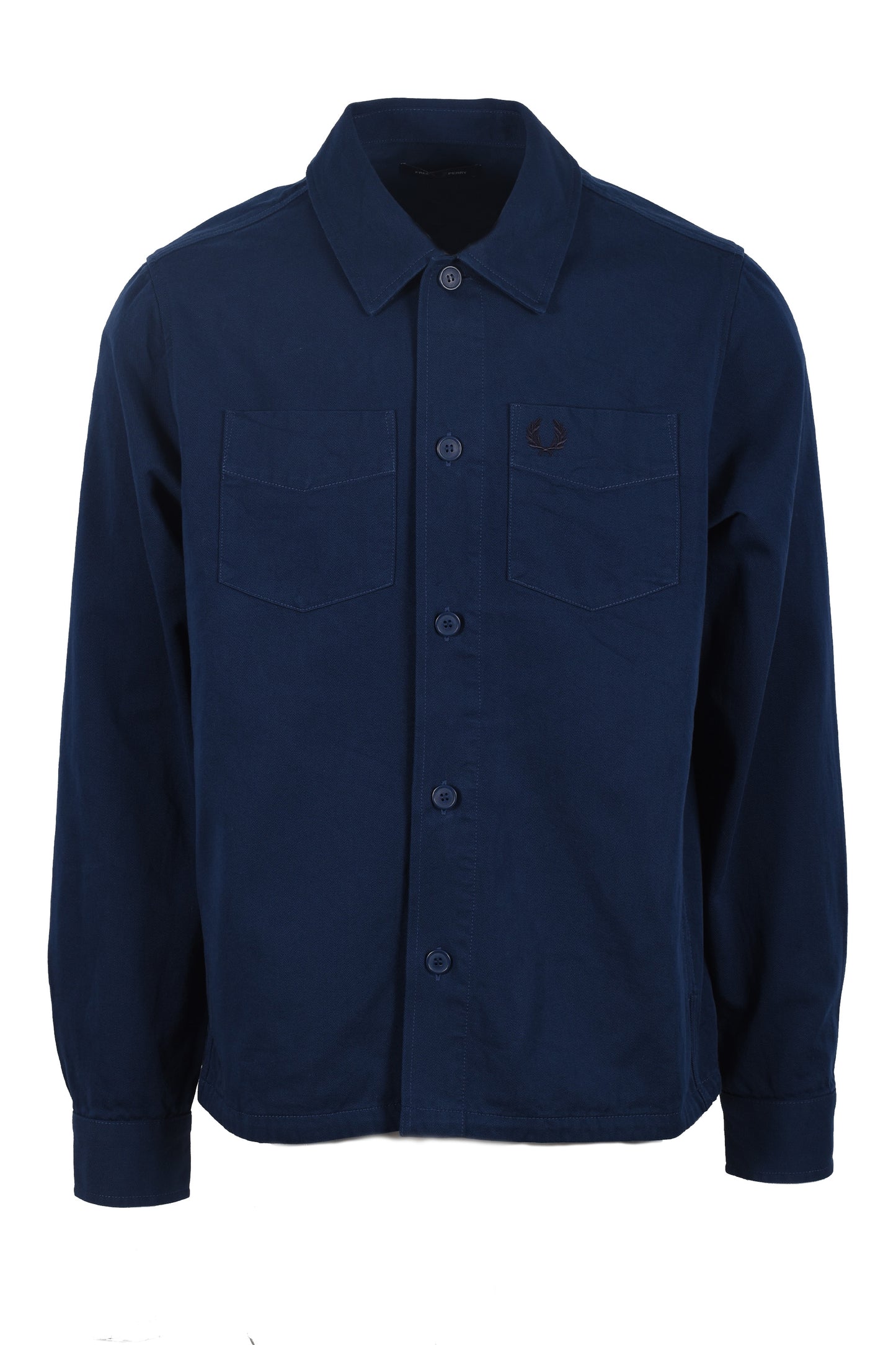 Fred Perry Twill Overshirt Tennis Blue