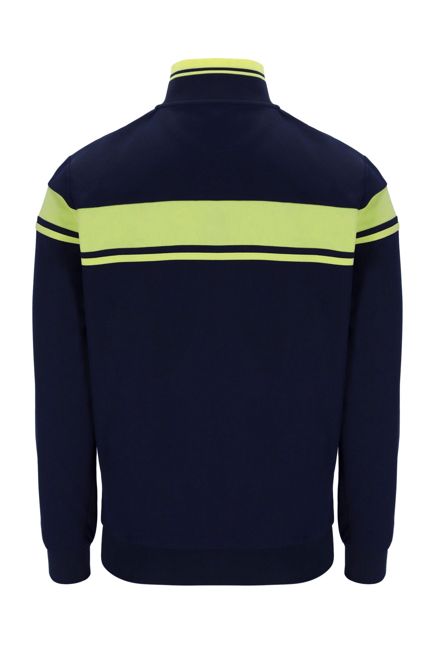SERGIO TACCHINI DAMARINDO TRACK TOP MARITIME BLUE/CELERY GREEN Sergio Tacchini Michael Stewart Menswear  Tracksuit
