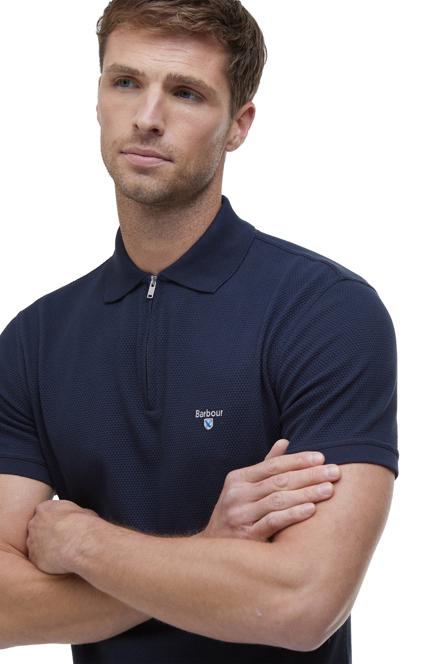 Barbour Hingham Polo Navy