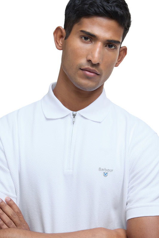 Barbour Hingham Polo White