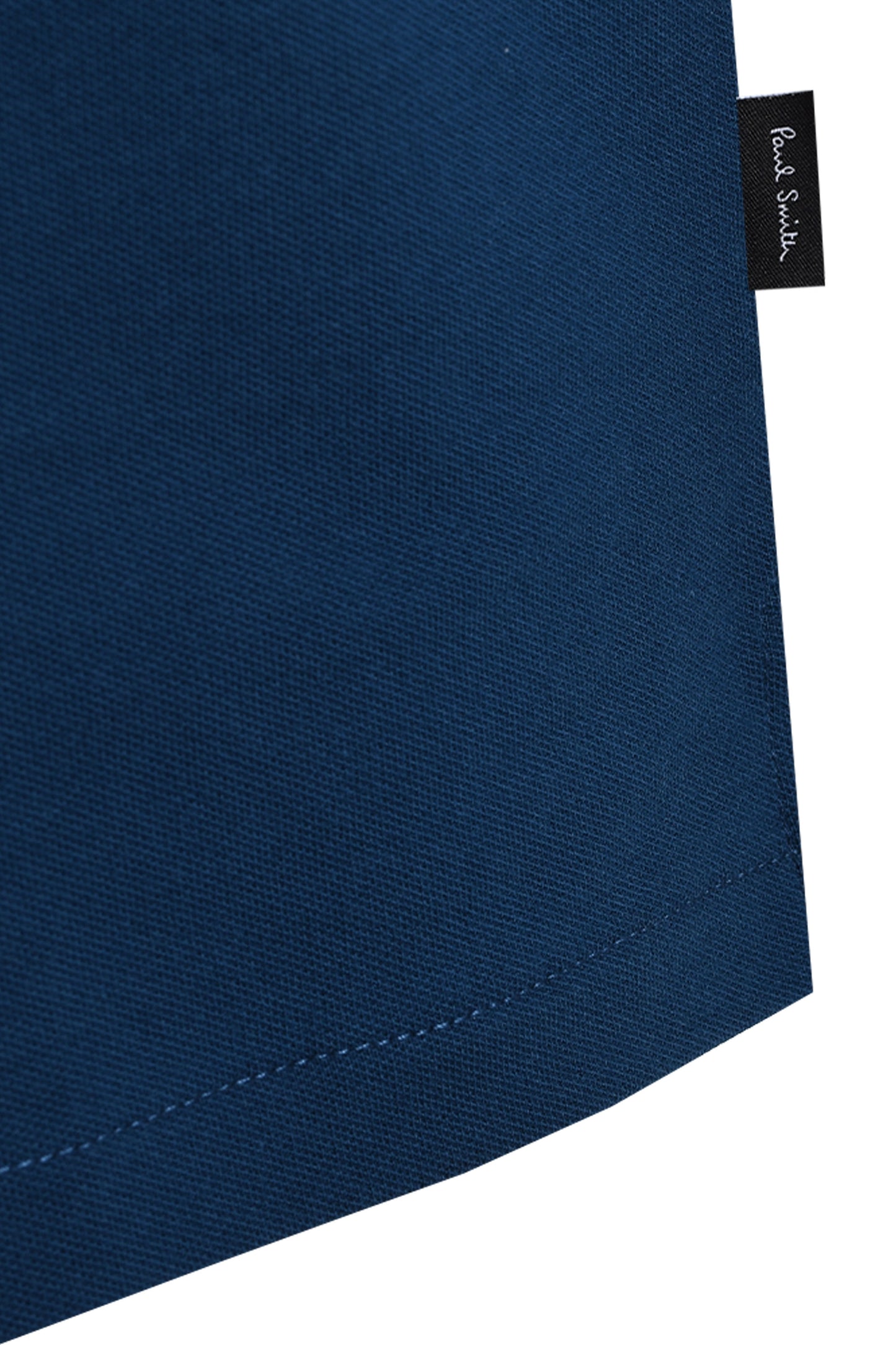 PAUL SMITH REG FIT ZIP POLO BLUE Paul Smith Michael Stewart Menswear  Polo Shirts