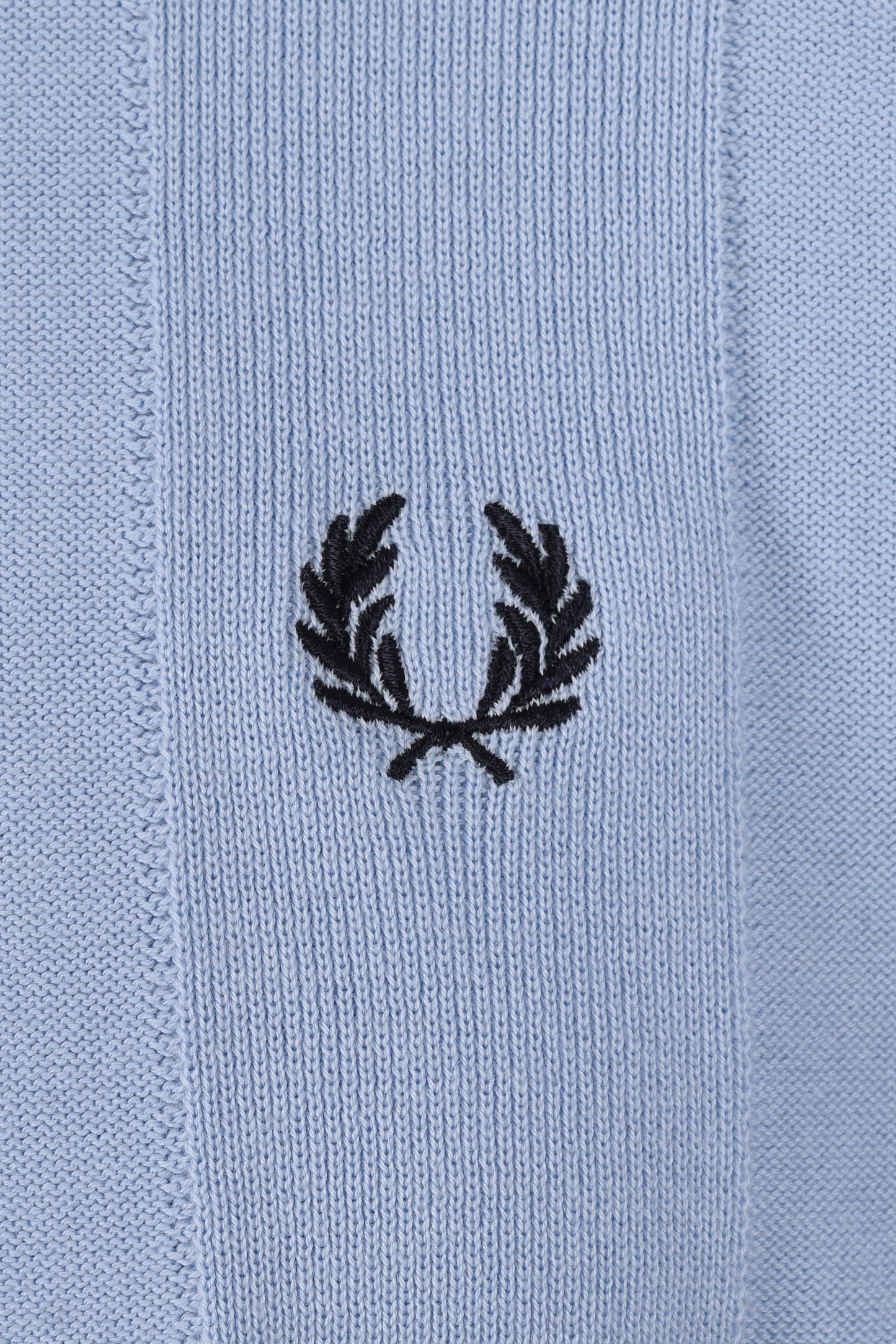 Fred Perry Button Through Shirt Light Smoke