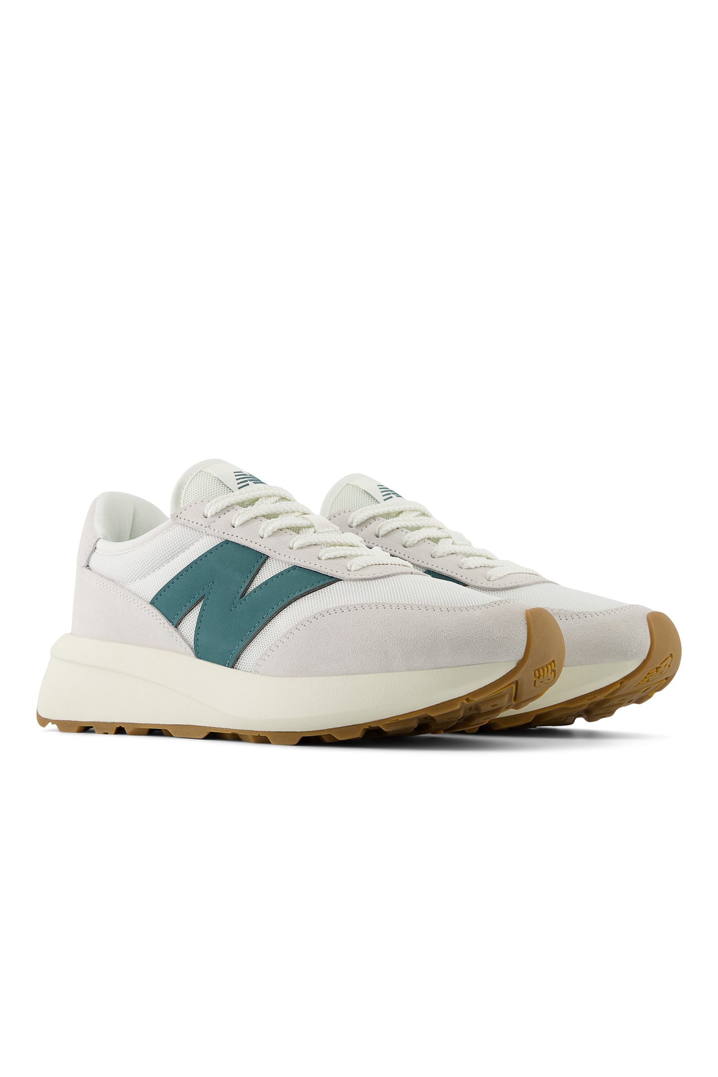 New Balance 370 Trainer Sea Salt & New Spruce