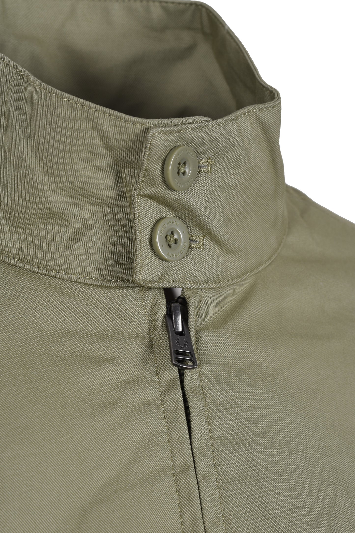Fred Perry Classic Harrington Jacket Olive Mint