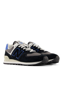 New Balance 574 Trainer Black/Blue Agate New Balance