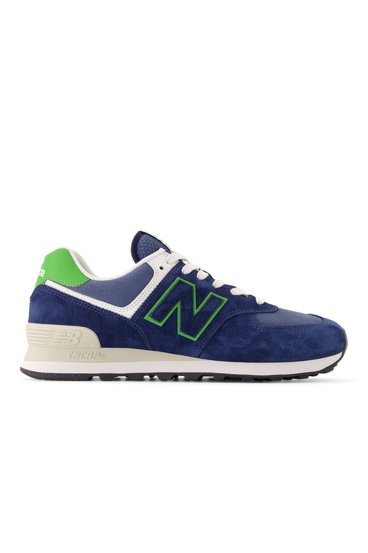 New Balance 574 Trainer Navy/Alpine Green