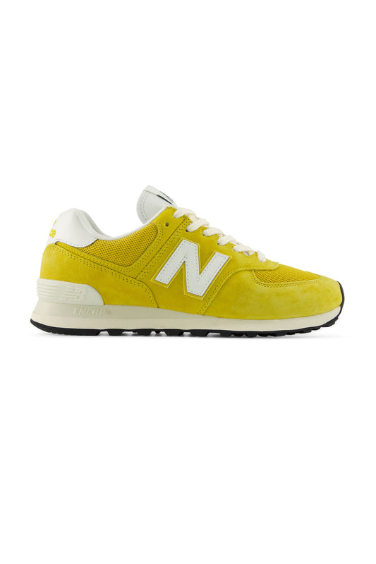 NEW BALANCE 574 TRAINER mars yellow/angora New Balance Michael Stewart Menswear  Trainers