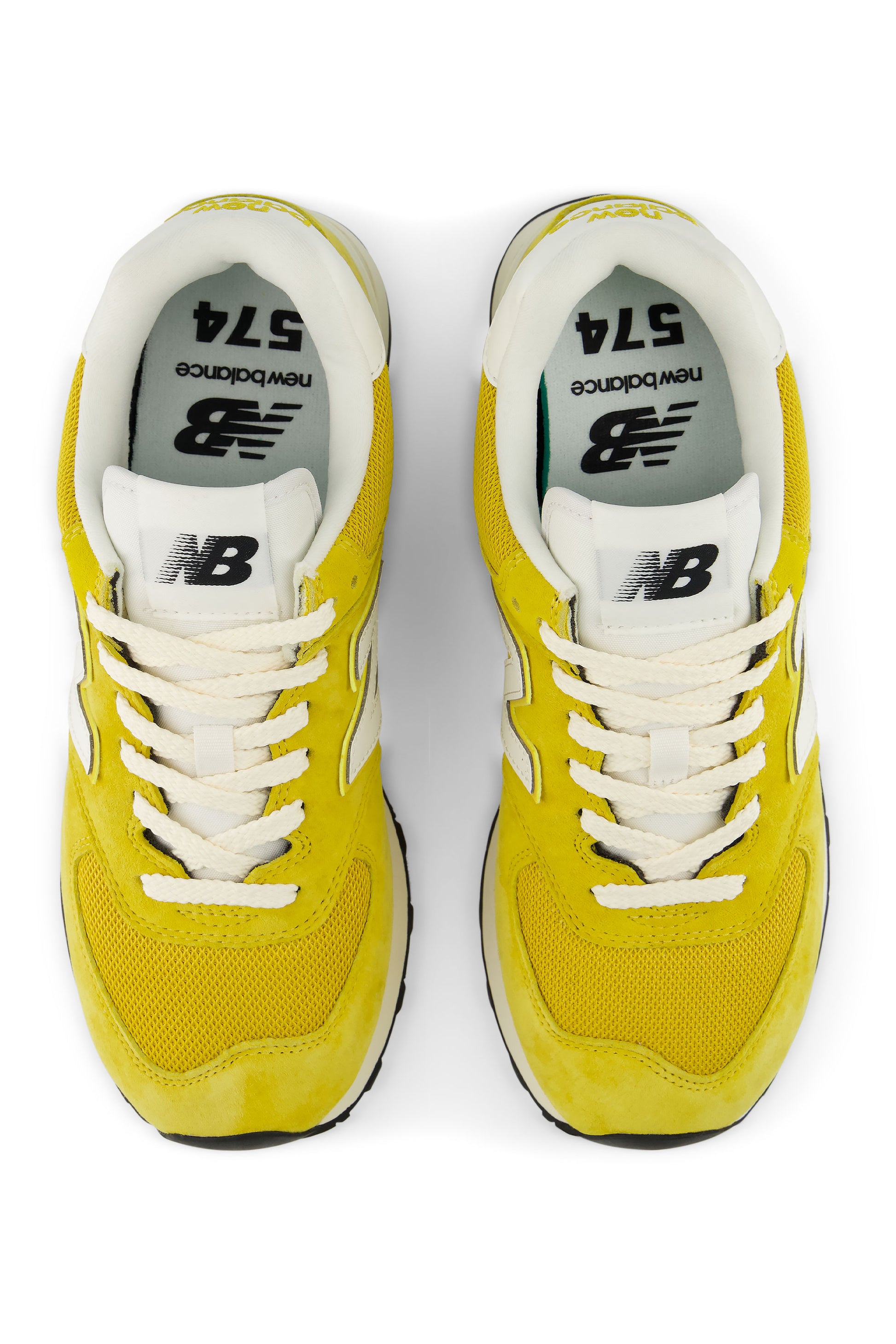 NEW BALANCE 574 TRAINER mars yellow/angora New Balance Michael Stewart Menswear  Trainers