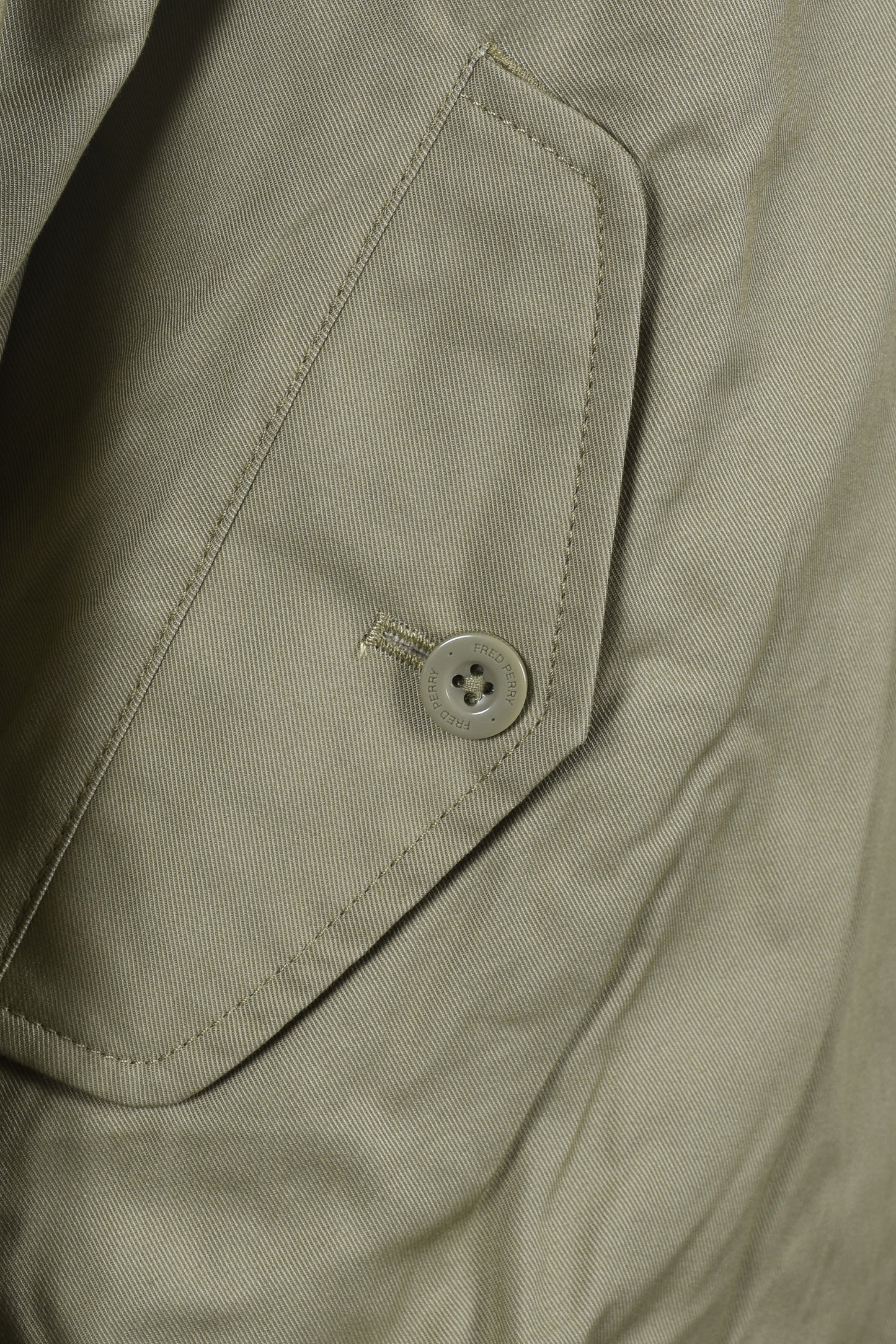 Fred Perry Classic Harrington Jacket Olive Mint