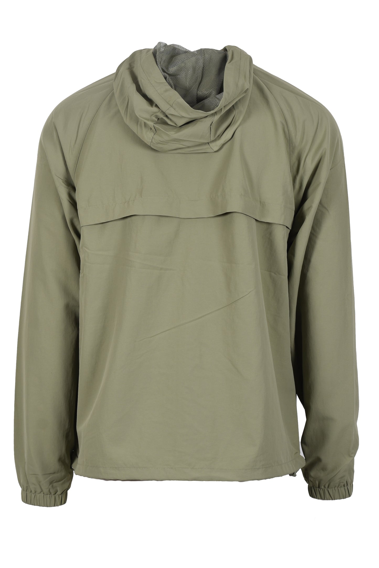 Fred Perry Taslan Hooded Shell Jacket Olive Mint