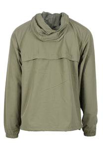 Fred Perry Taslan Hooded Shell Jacket Olive Mint Fred Perry