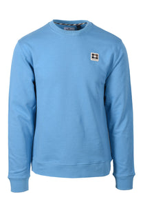 AQUASCUTUM BADGE CREWNECK SWEATSHIRT AVIO Aquascutum
