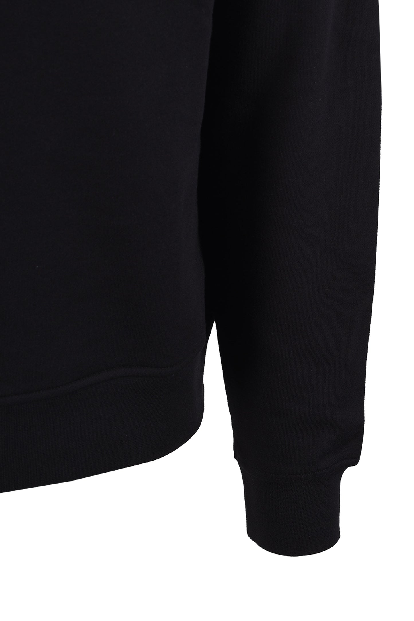 AQUASCUTUM BADGE HALF ZIP BLACK Aquascutum Michael Stewart Menswear  Knitwear