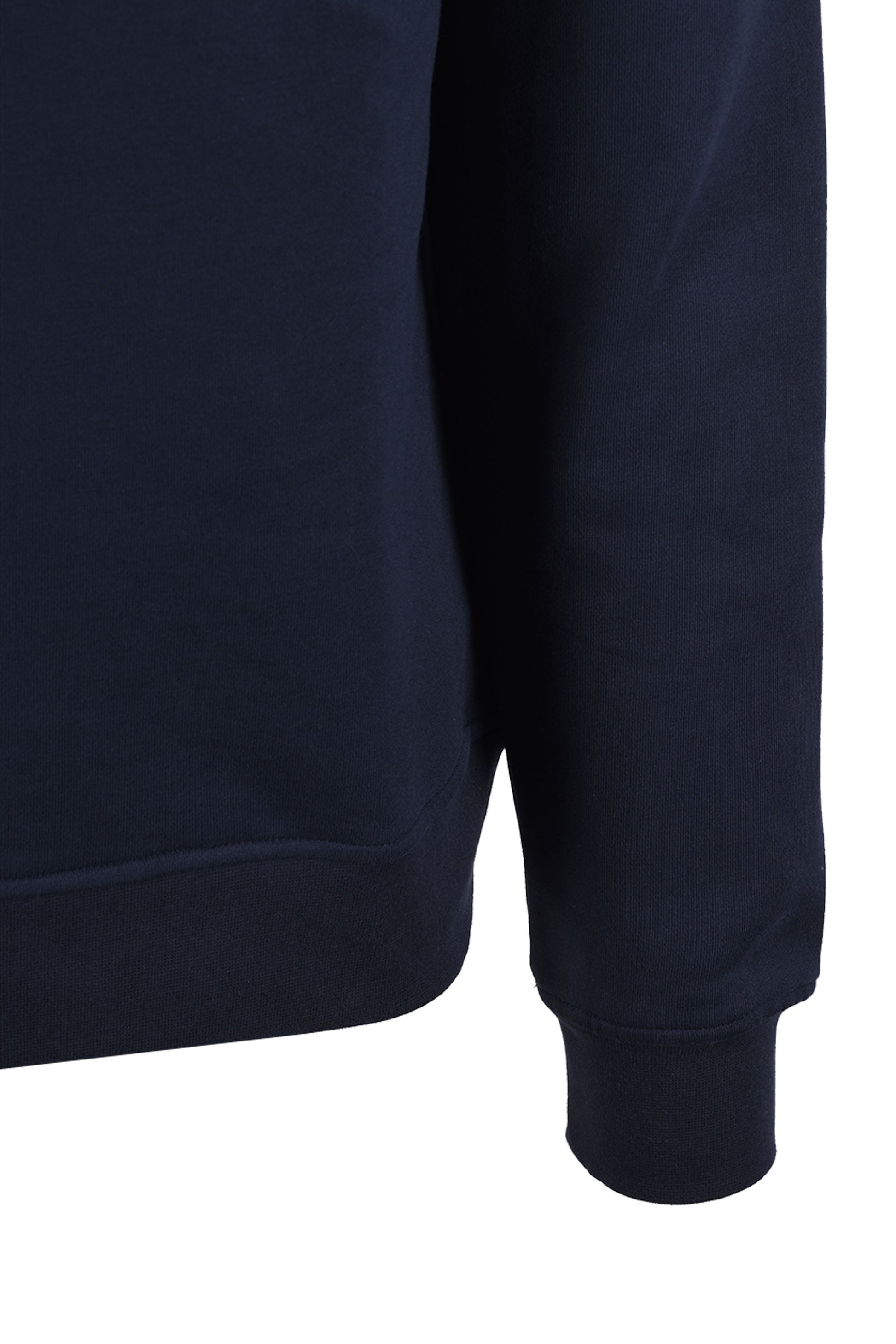 AQUASCUTUM BADGE HALF ZIP NAVY Aquascutum Michael Stewart Menswear  Knitwear