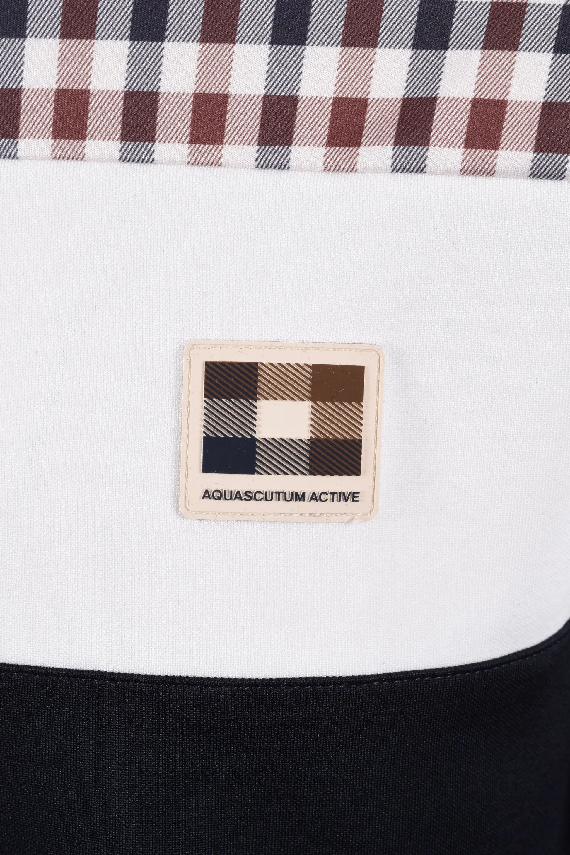 AQUASCUTUM CC SHOULDER TRACK TOP NAVY Aquascutum
