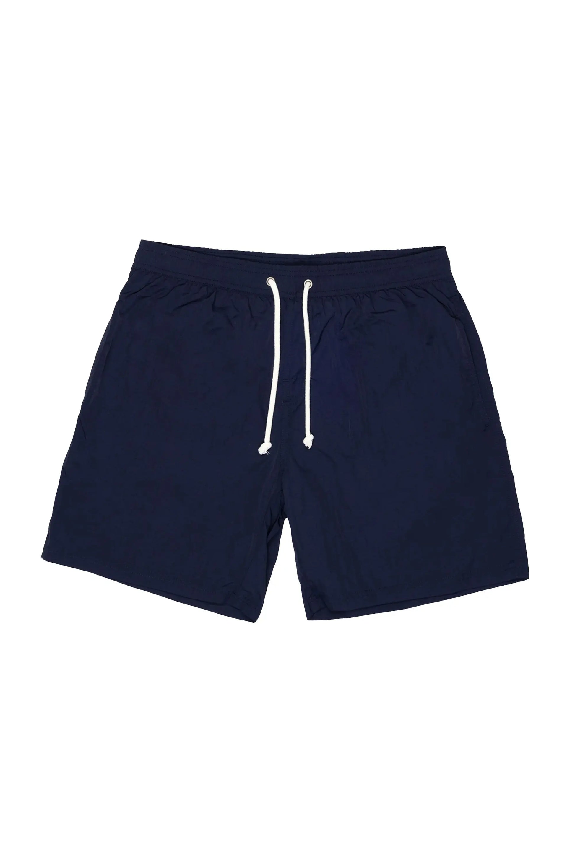 AQUASCUTUM CLUB CHECK POCKET BEACH SHORTS NAVY Aquascutum