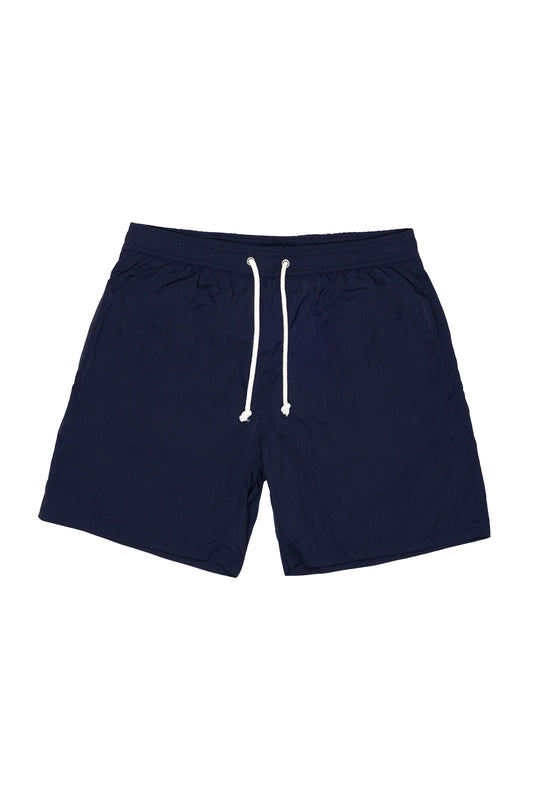 AQUASCUTUM CLUB CHECK POCKET BEACH SHORTS NAVY