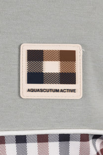 AQUASCUTUM CLUB CREWNECK SALVIA Aquascutum