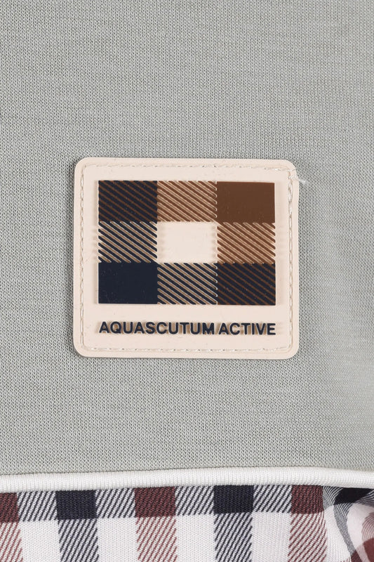 AQUASCUTUM CLUB CREWNECK SALVIA Aquascutum