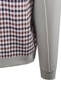 AQUASCUTUM CLUB CREWNECK SALVIA Aquascutum