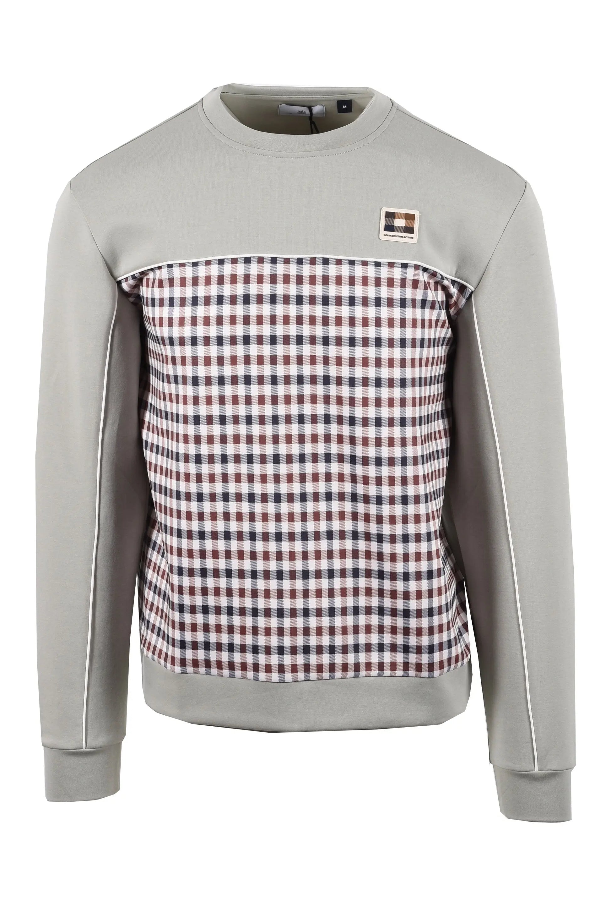 AQUASCUTUM CLUB CREWNECK SALVIA Aquascutum