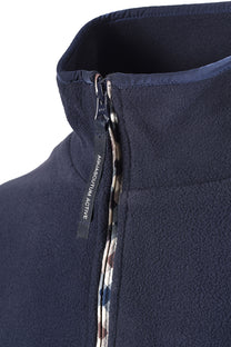 AQUASCUTUM FULL ZIP POLAR FLEECE JACKET NAVY