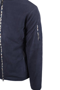 AQUASCUTUM FULL ZIP POLAR FLEECE JACKET NAVY