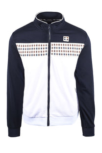 AQUASCUTUM FULL ZIP TRACKTOP NAVY