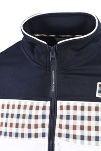 AQUASCUTUM FULL ZIP TRACKTOP NAVY